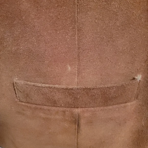 Saguarowest Trading Co Vintage Cowboy Embroidered Fully Lined Suede Vest Size XL - Picture 12 of 13